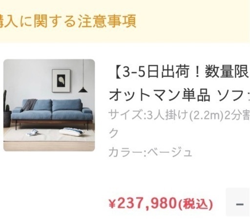 MUTUKI ソファ　高級　羽毛