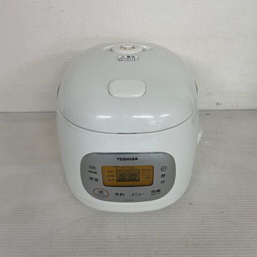 【TOSHIBA】 東芝 炊飯器 IH炊飯器 IHジャー炊飯器 0.54L 3合 RC-5XJ （WT）