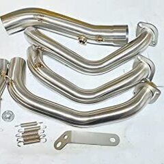 MT-09 MT09 【ステンレス エキゾーストパイプ】 フルエキ化に最適 ステンレスエキパイ マフラー 50.8mmの画像