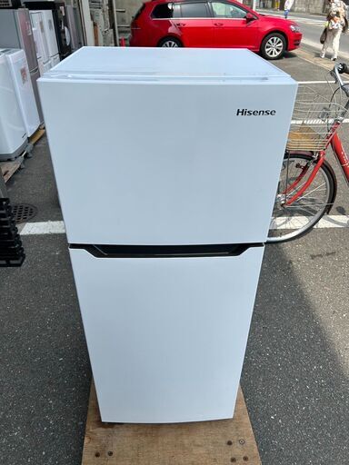 冷蔵庫 ハイセンス  HR-B12C 2021年 120L れいぞうこ【3ヶ月保証★送料に設置込】自社配送時代引き可※現金、クレジット、スマホ決済対応※