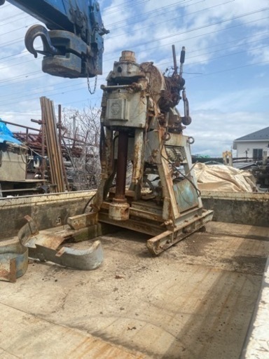 【中古】ボーリングマシン　東邦D2 エンジン・ポンプなし