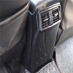 新品　日産エクストレイル　X-TRAIL　T32系　前期型　後期型　カーボン調　リアエアコンパネルガード　ニッサン　NISSAN　カバー　トリムの画像