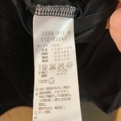 美品　120  HUSHUSH ベロアワンピースの画像