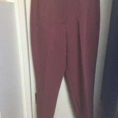 No.81  ZARA レディース　レッドパンツ