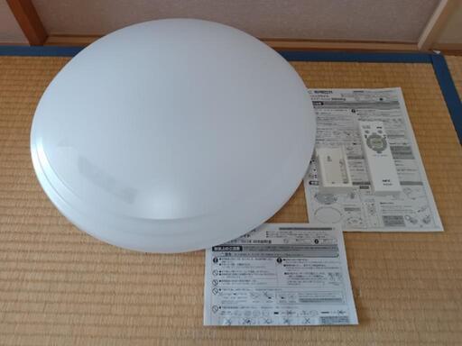 ■取引決定済■2019年製■NEC ホタルクス LEDシーリングライト 8畳 調光 シンプル 照明 HLDZ08203