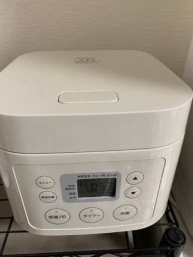 炊飯器　3合炊き　無印良品