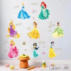 新品⭐ウォールステッカー　ディズニー　プリンセスの画像