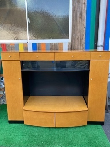 ☆極美品☆ テレビ収納可　サイドボード