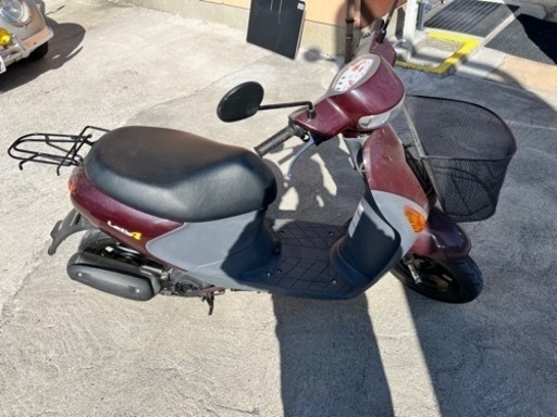 スズキ　レッツ4 fi 実働