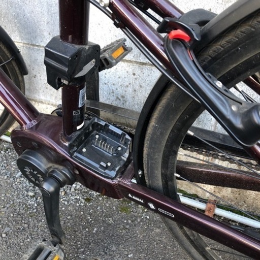 アサヒ 電動アシスト自転車 パープル【トレファク上福岡】