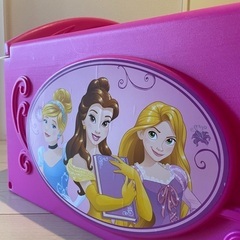ディズニープリンセスベッド♡デルタ製マットレス付きの画像