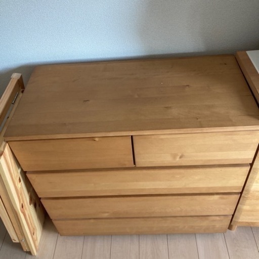 無印良品 MUJI 4段チェスト