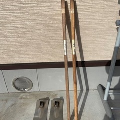 【断捨離中】ステンレス家庭鍬　２本の画像