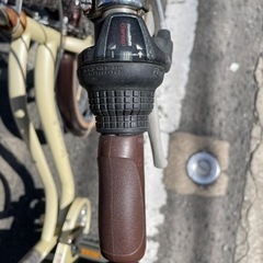 ママチャリ　アイボリーの画像