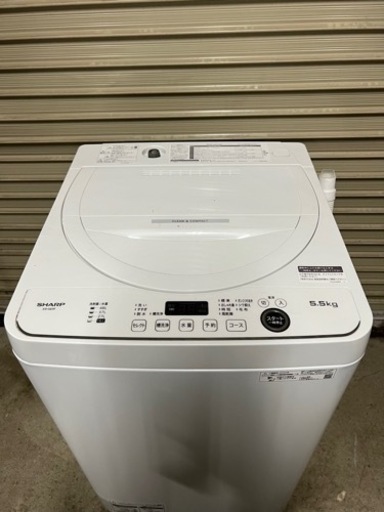 洗濯機　SHARP 5.5kg 2022年製　美品