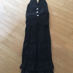 Tuxedo-style party dress