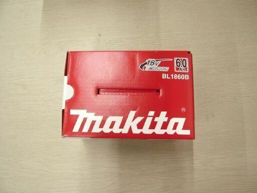 新品 マキタ BL1860B 18V 6.0Ah 純正 バッテリ 急速充電 雪マーク 残量表示付 makita リチウムイオン 苫小牧西店