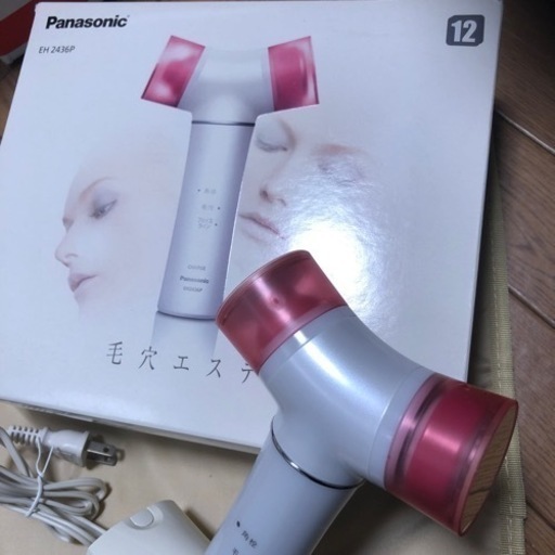 パナソニック　毛穴エステと目元美顔器　パナソニック　ジェル付き