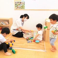 【積極採用！！人柄重視】駅チカ徒歩2分✩未経験OK◎キラキラの笑顔があふれる保育園でパート・保育士補助募集♬※ジモティーが掲載している求人となりますの画像