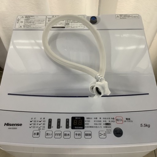 Hisense  ハイセンス　洗濯機　HW-E5503  2020年製  5.5㎏