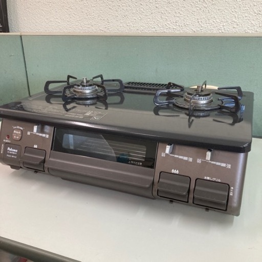 美品　パロマ ガステーブル 水無し片面焼き 59cm 都市ガス(13A)右強火