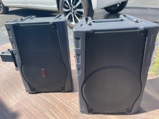 パナソニックスピーカー2台　RAMSA WS-AT75-K