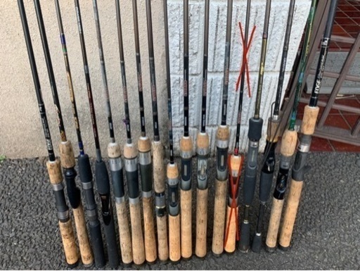 早期取引の値引き大歓迎！釣竿バスロッド大量セット