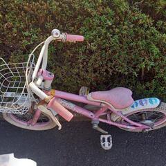 キッズ自転車の画像