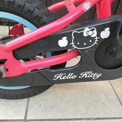 子供用自転車 12インチ　キティの画像