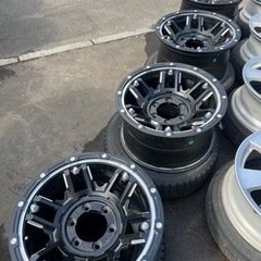 9.0Ｊ　17インチ　6穴ホイールの画像