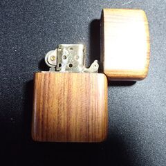 ★木目ケースのオイルライター！誰か要りませんか？の画像