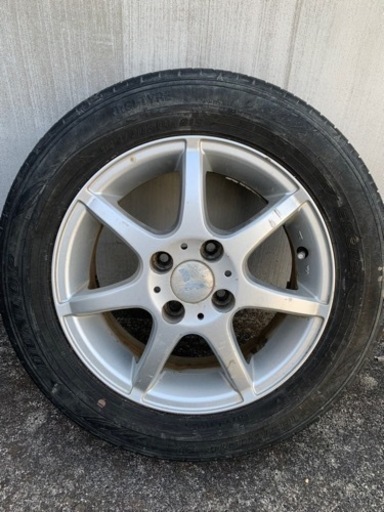【値下】夏用タイヤホイールセット×4本　165/70/R14 アクア　ソリオ　Kei等に
