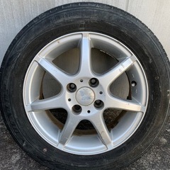 値下】夏用タイヤホイールセット×4本 165/70/R14 アクア ソリオ Kei