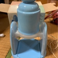 電動式かき氷器　中古の画像