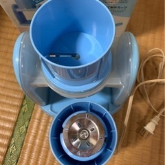 電動式かき氷器　中古の画像