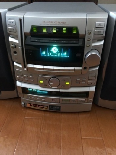 パイオニア  CD25枚チェンジャー付きミニコンポ