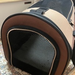 ペット用キャリーバッグ　アイリスオーヤマ折りたたみソフトキャリー