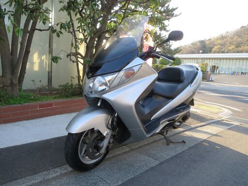 スズキ　スカイウェイヴ250　中古実動車　ETC付　バッテリーフル充電済み　タイヤ前後バリ山　ナンバー登録書類有