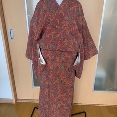 着物　小紋　袷　未使用