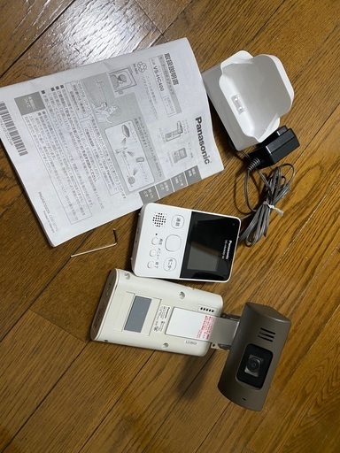 【取引中】モニター付きドアカメラ VS-HC400　工事不要