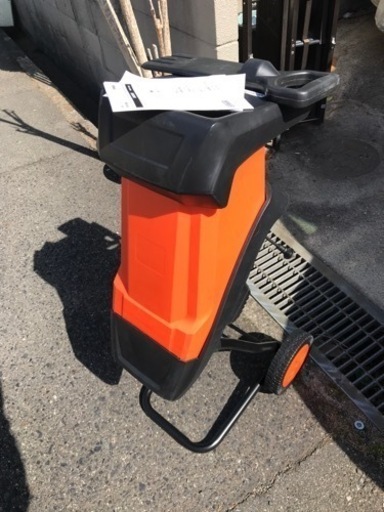 電動枝粉砕機　新品未使用
