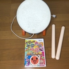 Wii 本体＋カセット＋α（太鼓の達人•マリオカート等）の画像