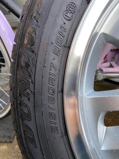 17インチ  ハイエース、NV350  タイヤホイール 、バリ溝