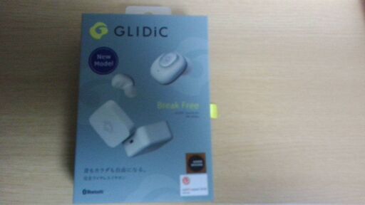 glidicワイヤレスイヤホン箱つき