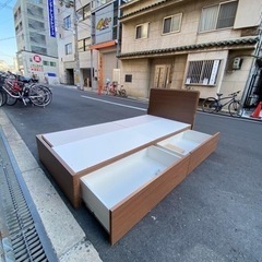 ?シングルベッド㊗️マットレスあり?配達可能