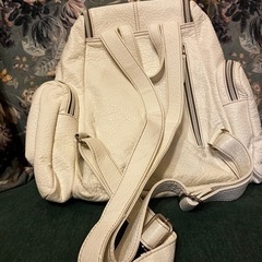 ホワイトリュックUSEDの画像