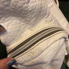 ホワイトリュックUSEDの画像