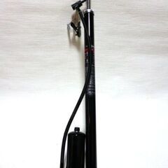 スチール自転車ポンプ（高圧タンク付き）
