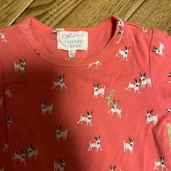 HAKKA BABYの2wayオールとGAPのロンパースの画像