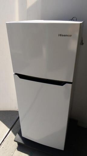 ★2018年製ハイセンス2ドア冷蔵庫wh　120L★